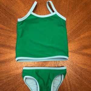 Primary reversible tankini, 6-12 months.